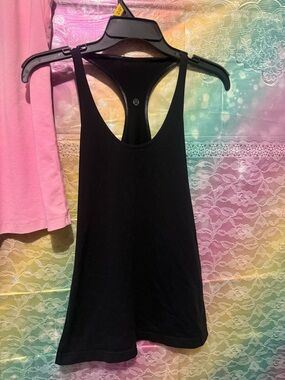 lululemon athletica Black Racerback Tank
